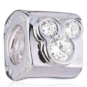 Chamilia Gem Mickey Clear CZ Disney Charm DIS-500A RETIRED - Pandora compatible
